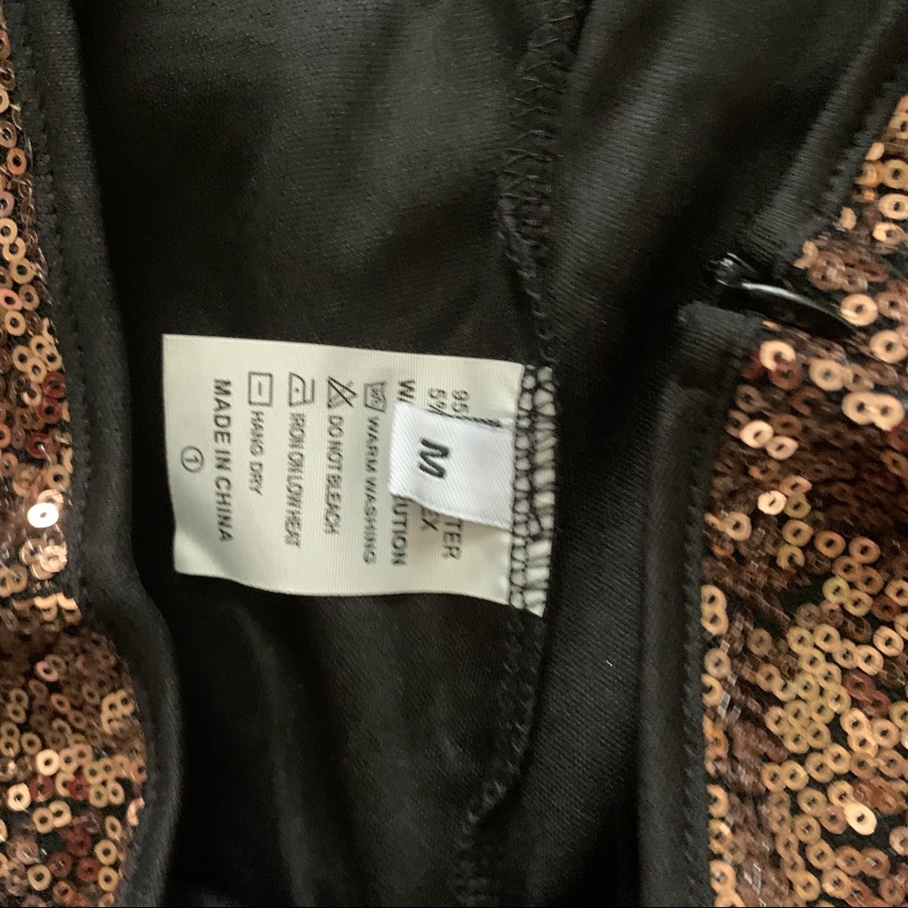 Flared Sequin Pants - image 3